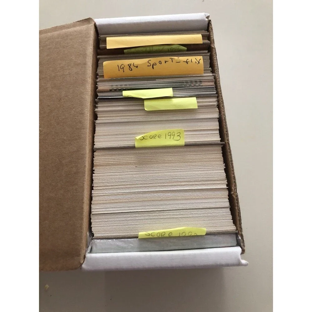 Score MLB Baseball Cards 1992, 93, 94, 95 mIxed box w/‎ '86-'88 SportsFlix Cards